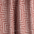 100% Polyester Dyed Matt Jacquard Velvet Cushion Fabric